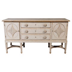 Painted Swedish Sideboard, circa 1880