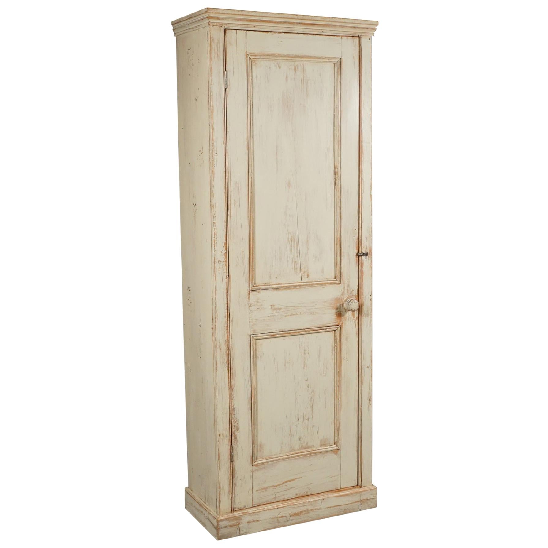 Painted Tall Cupboard at 1stDibs