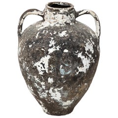 Painted Terra Cotta Jug