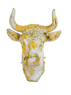 Painted Tete Du Boeuf in Zinc