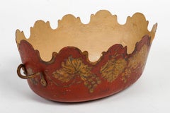 Painted Tin Planter, Louis XV Style, 19th Century.