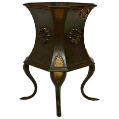 Painted Tinplate Wine Cooler, 19th Century