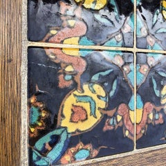 Painted Top Side Table