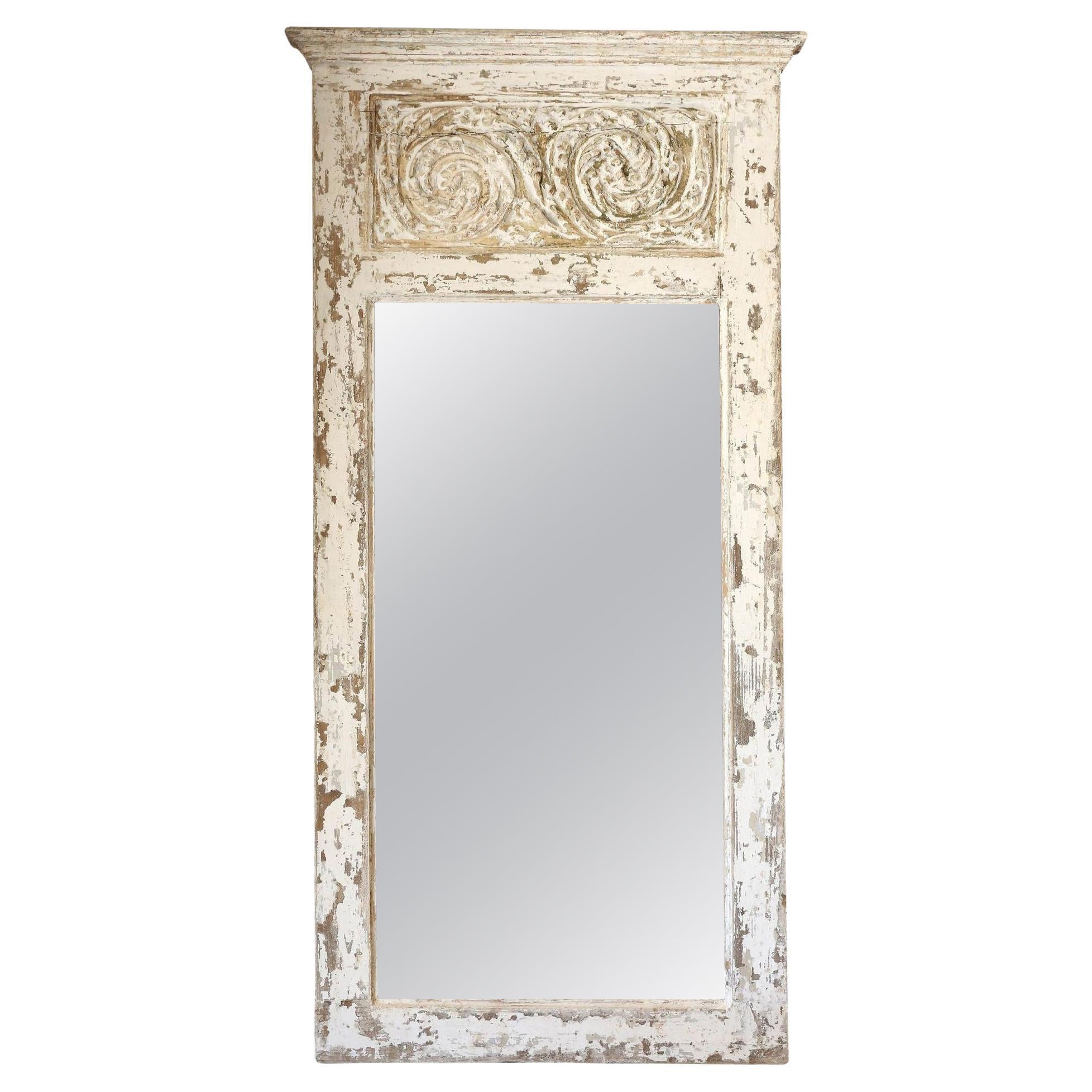 Miroir Trumeau peint