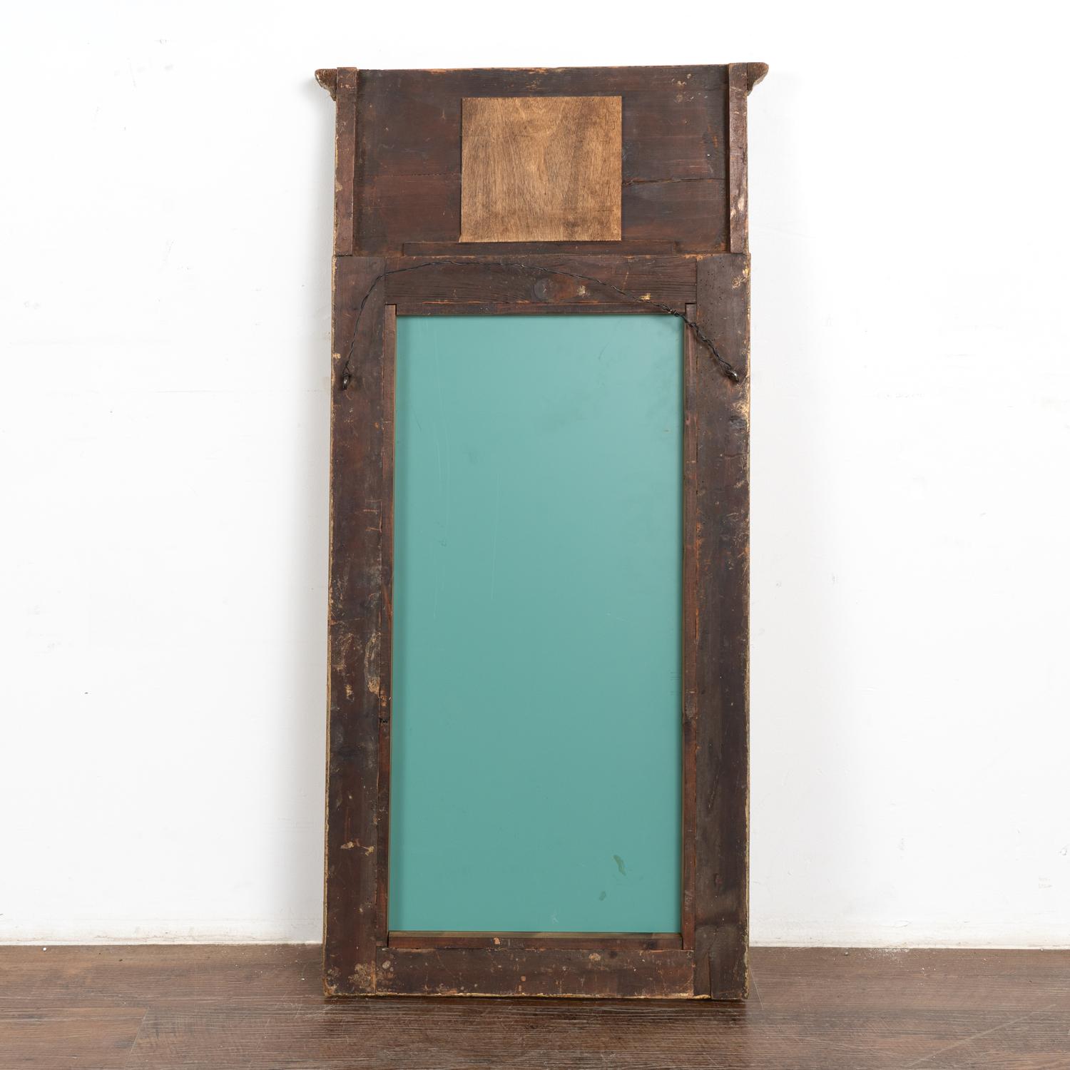 Painted Trumeau Mirror, Sweden circa 1820-80 For Sale 5