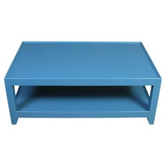 Painted Two Tier Coffee Table