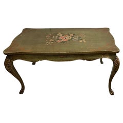 Antique Painted Venetian Coffee Table