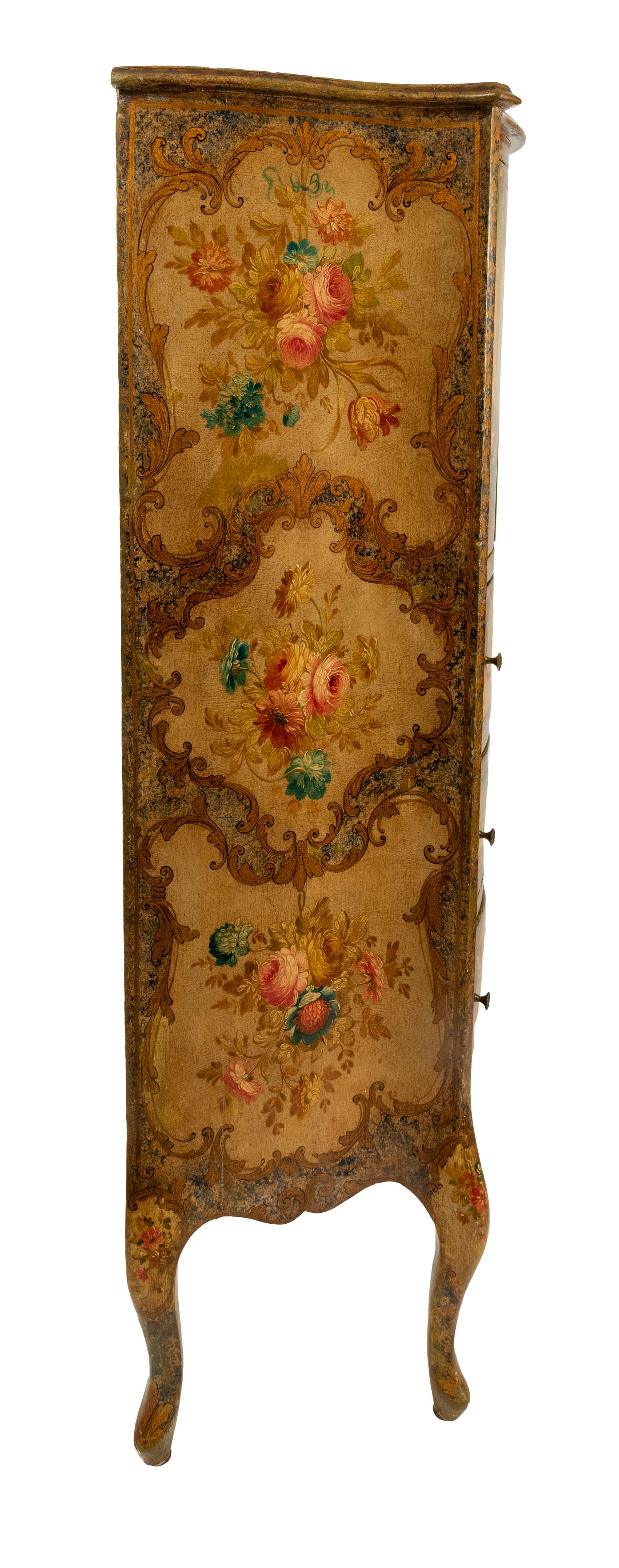 Painted Venetian Dresser In Good Condition For Sale In Salt Lake City, UT