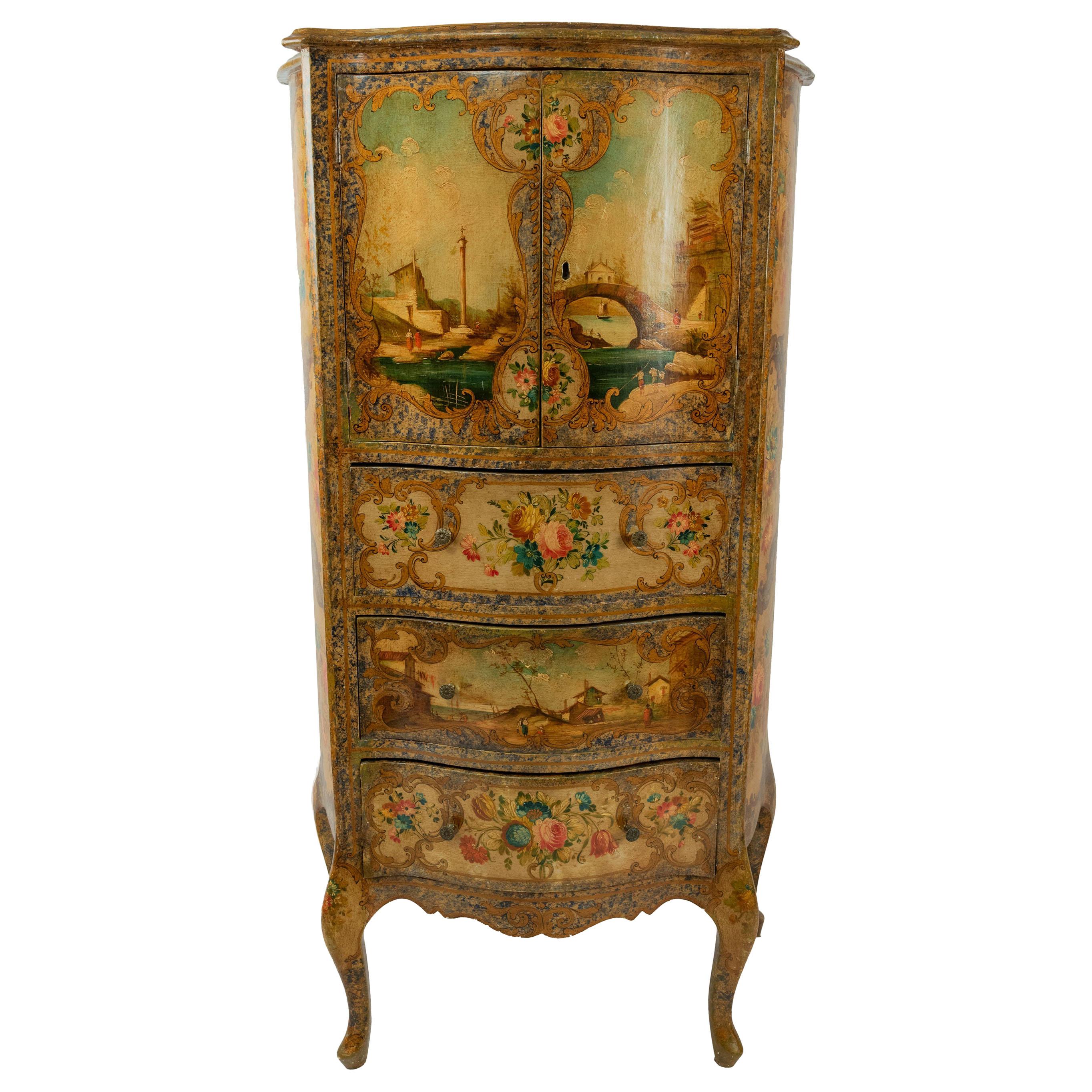 Painted Venetian Dresser For Sale