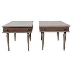 Painted Vintage American of Martinsville Bedside Tables, Matching Pair