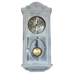 Painted White Clock, circa 1940