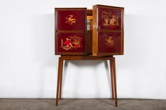 Painted Wood Bar by Englander & Bonta, Argentina, circa 1940