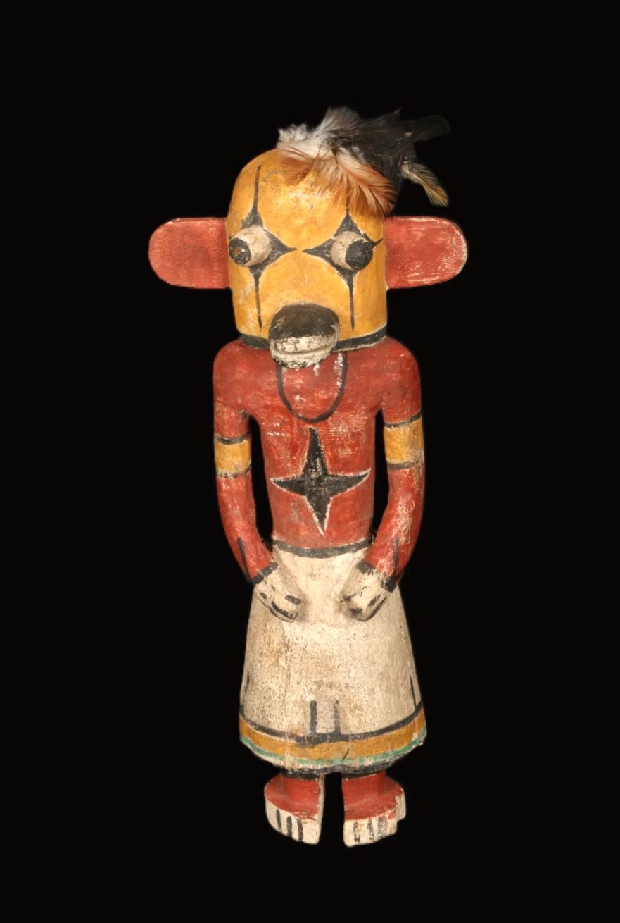 Figura Kachina Hopi de Madera Pintada en Bueno estado para la venta en Bradenton, FL