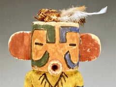 Painted Wood Hopi Katsina Kachina Figure '#1'
