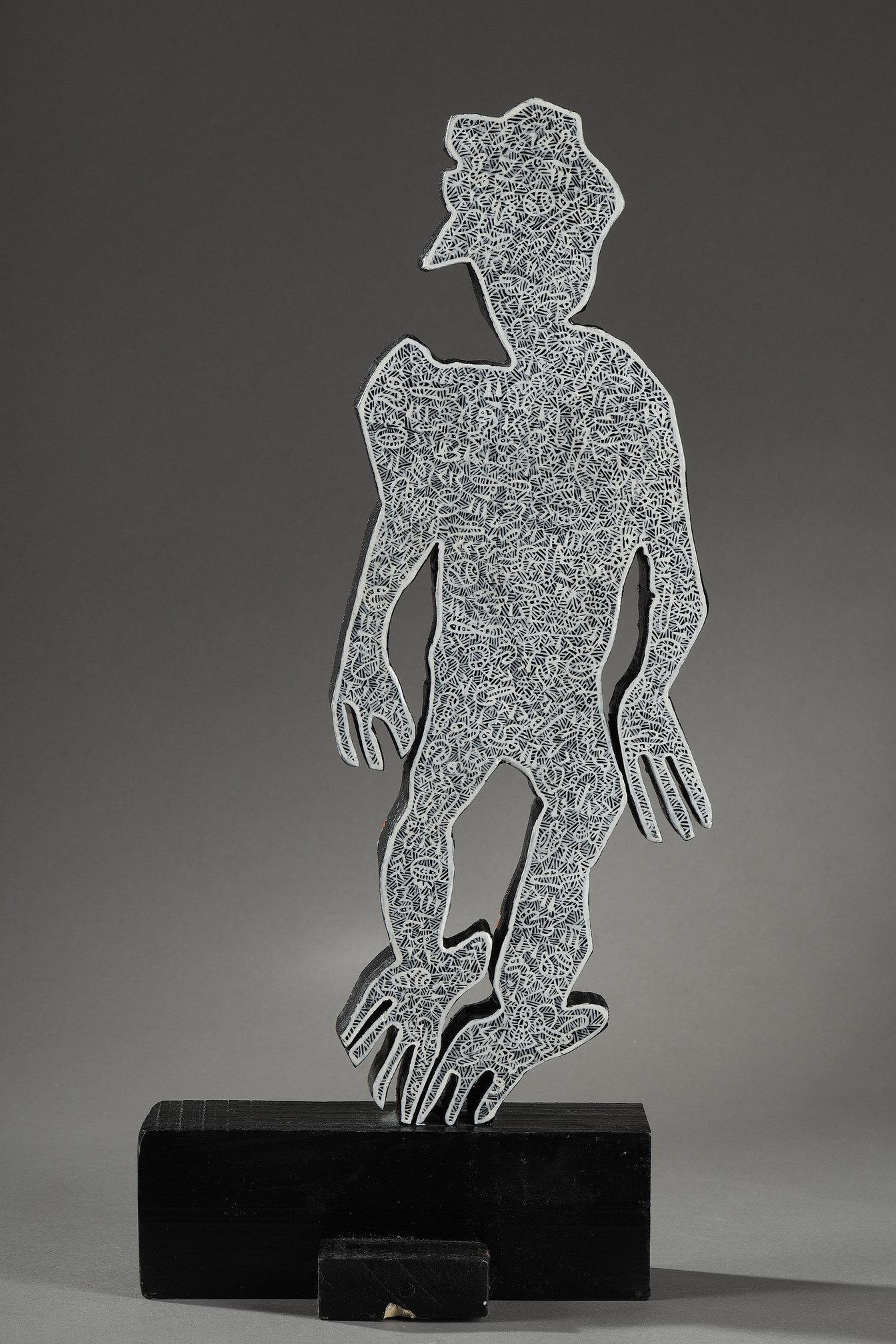 Scultura in legno dipinto, 