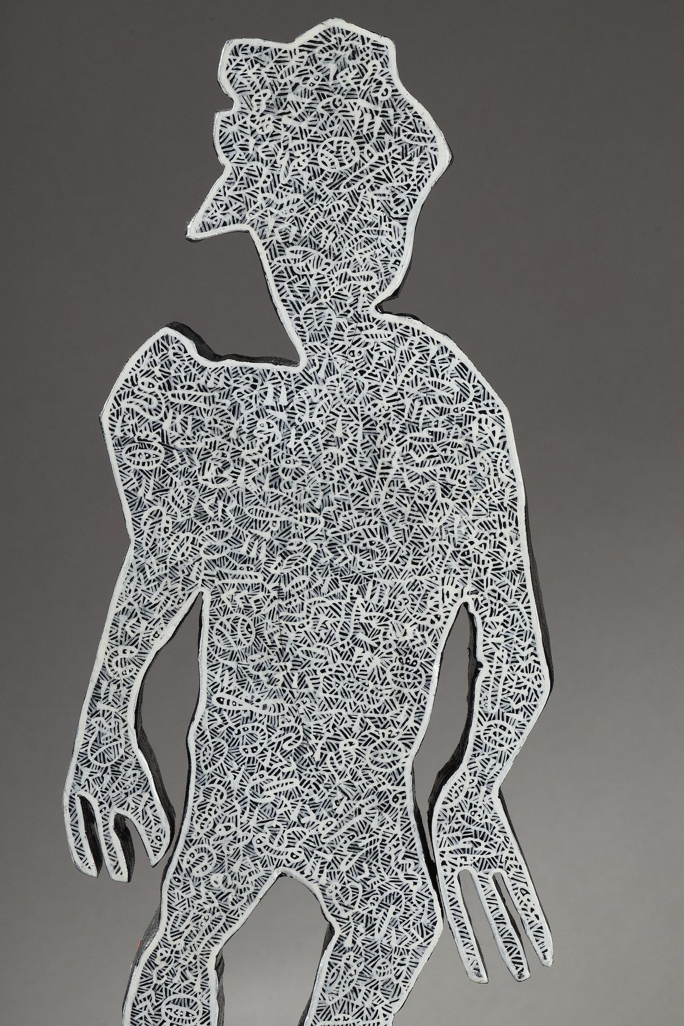 Scultura in legno dipinto, 