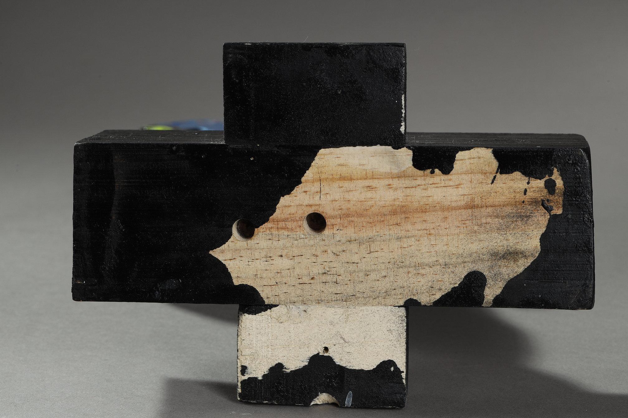 Scultura in legno dipinto, 