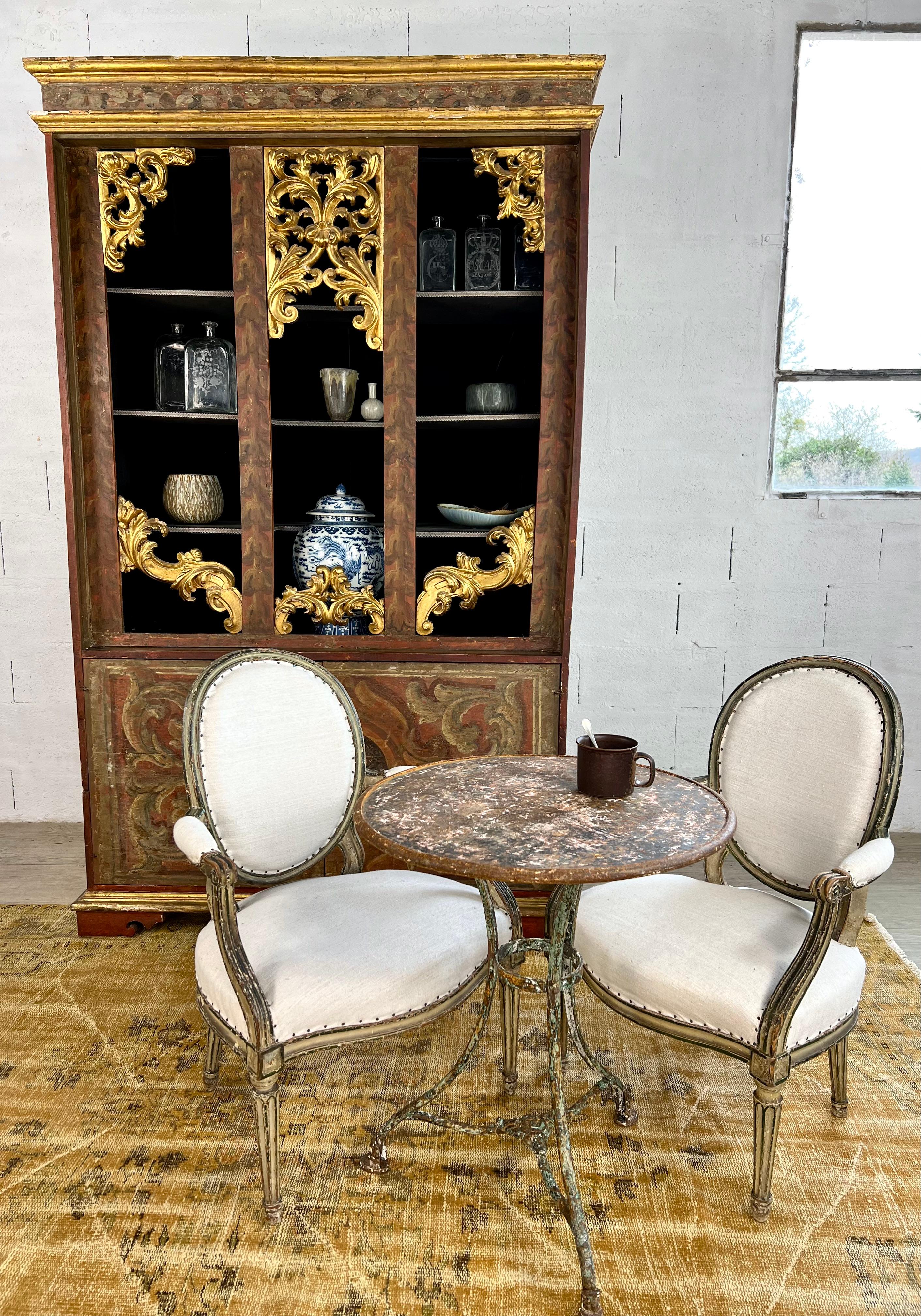 Estantería-librería de madera pintada Italia en venta 2