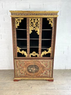 Painted wood shelving unit-bookcase Italy