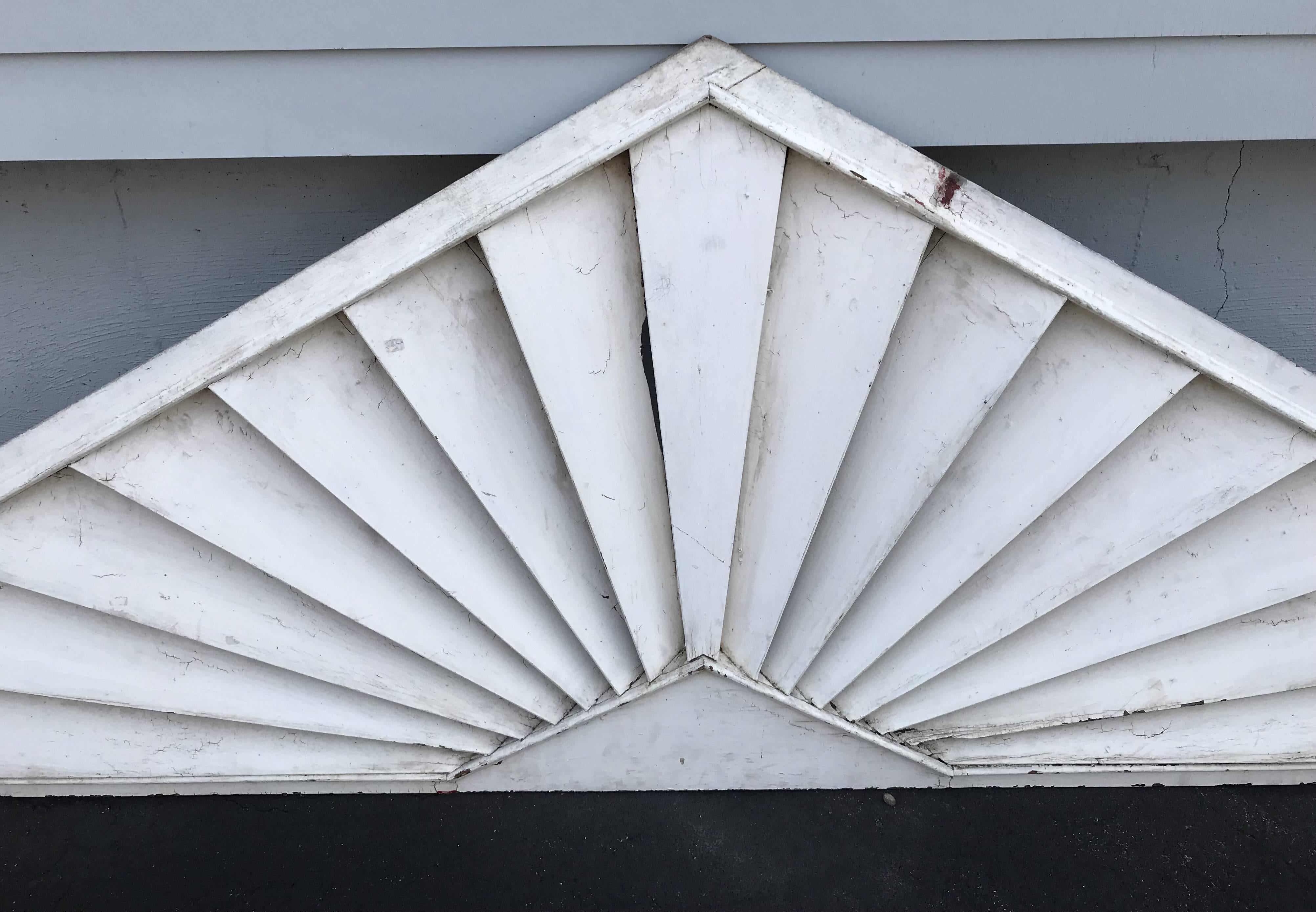 triangle doorway fan