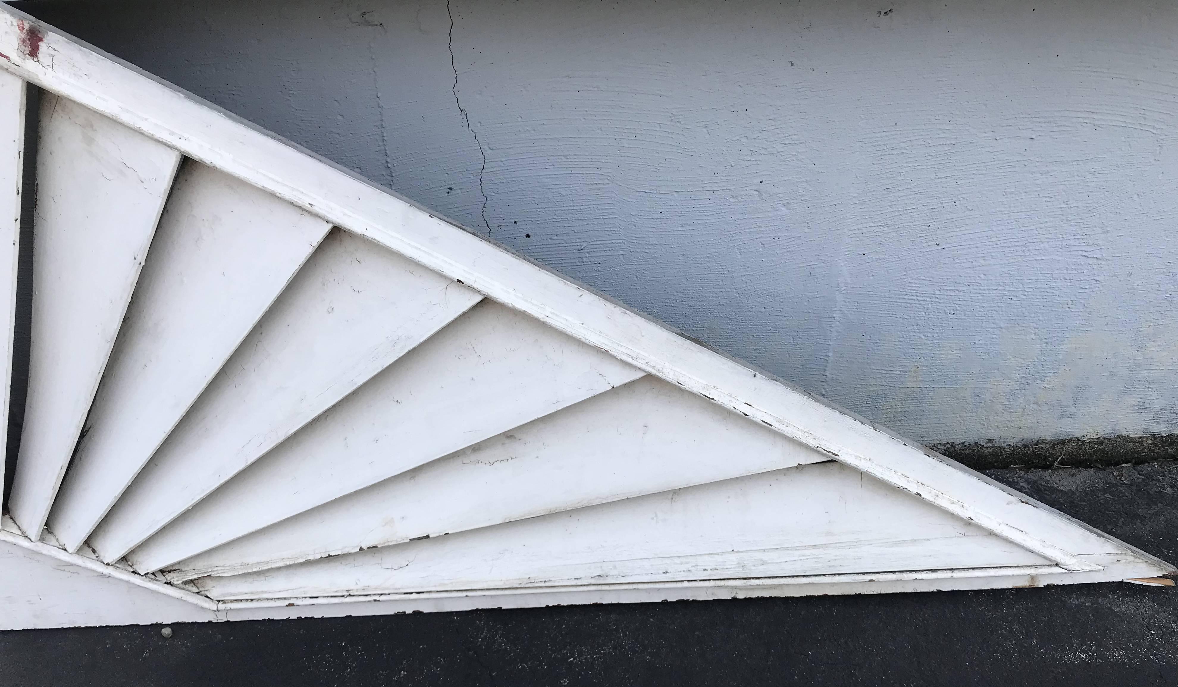 triangle doorway fan