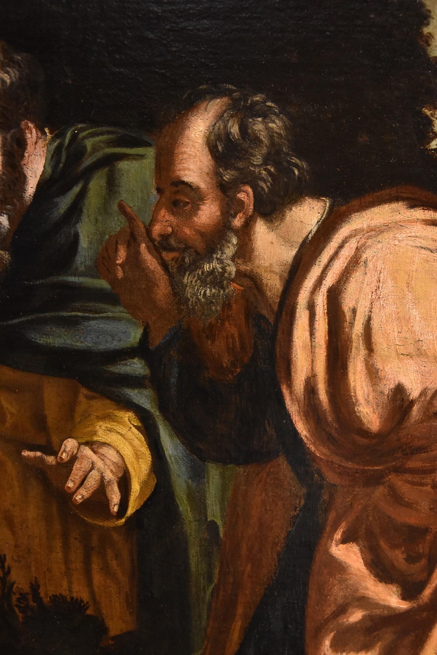 Susanna Vecchi Religiosi Roma nschool 17° secolo Dipinto Oiul su tela Italia in vendita 4