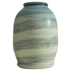 Painterly Glazed Studio Pottery Vase, 1960s