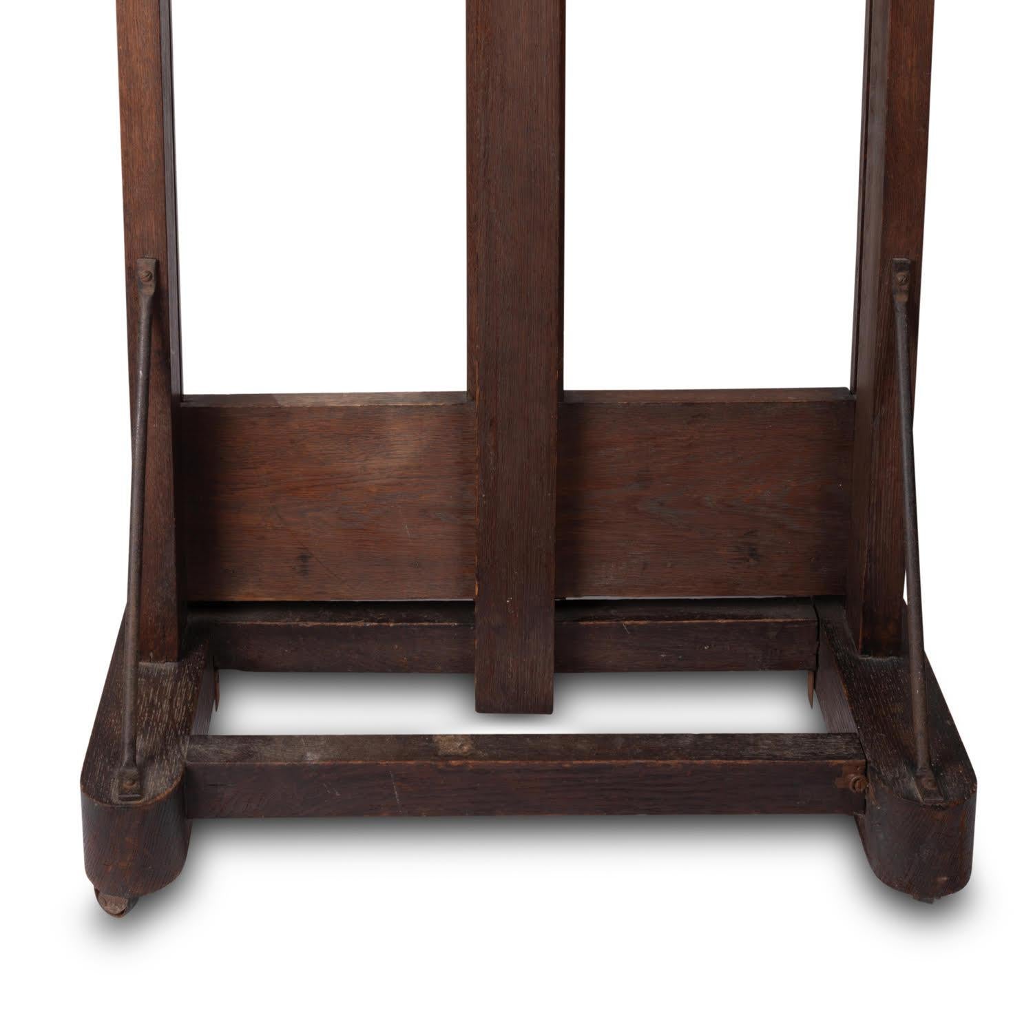 Painter's Easel with Castors, Early 20th Century. 1