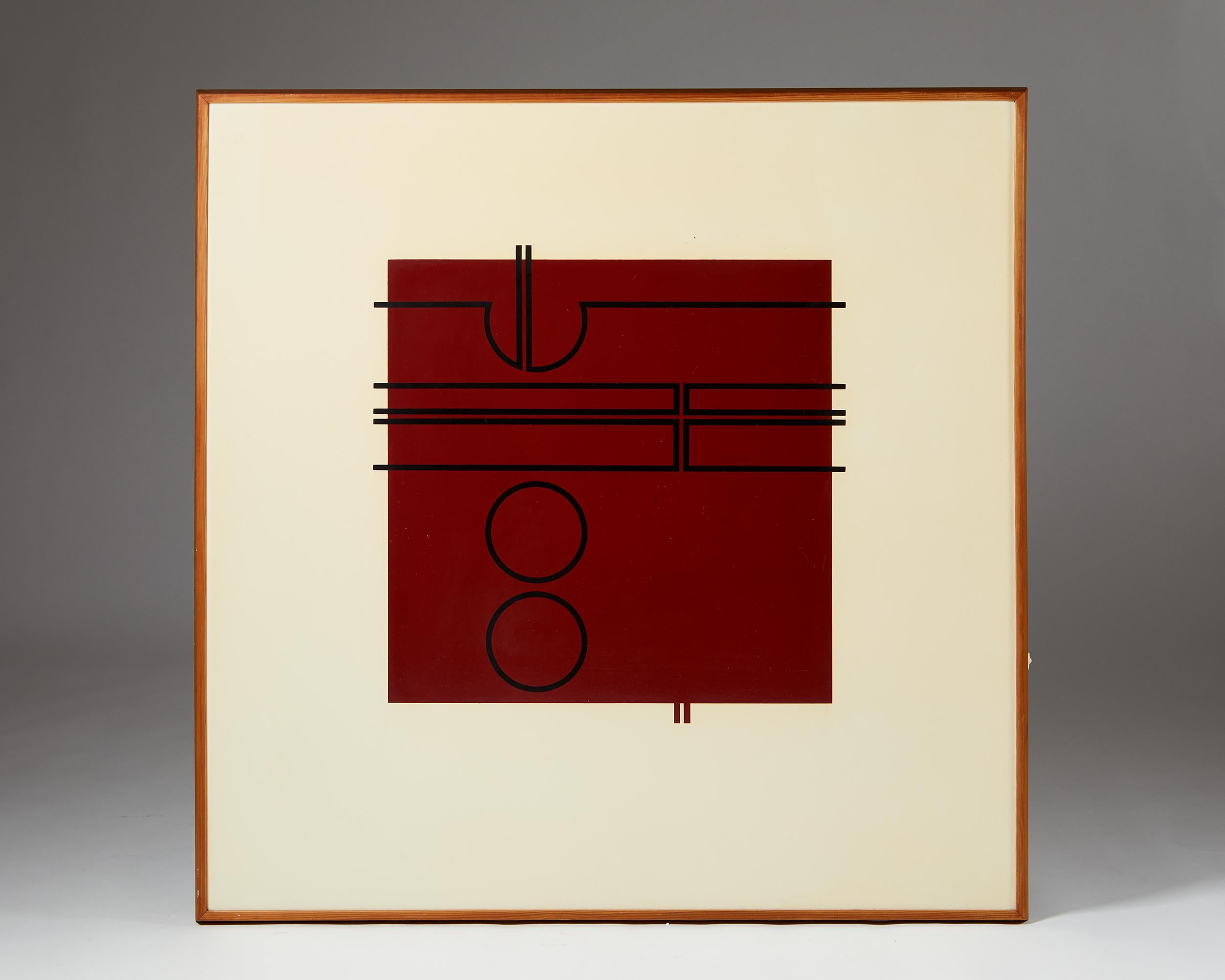 Mid-Century Modern Peinture 