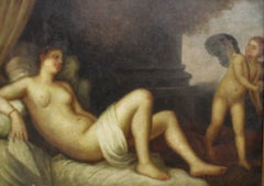 Painting: Allegory, Danae after Titian