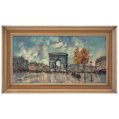 Painting "Arc de Triomphe in Paris".