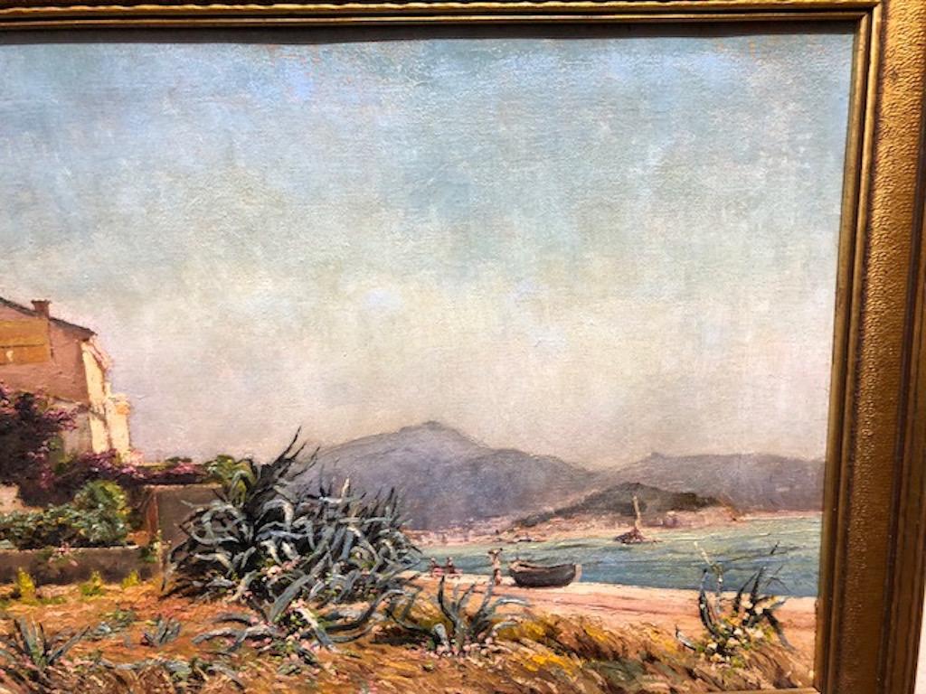 Painting Attributed to Jose Arpa In Excellent Condition For Sale In Houston, TX