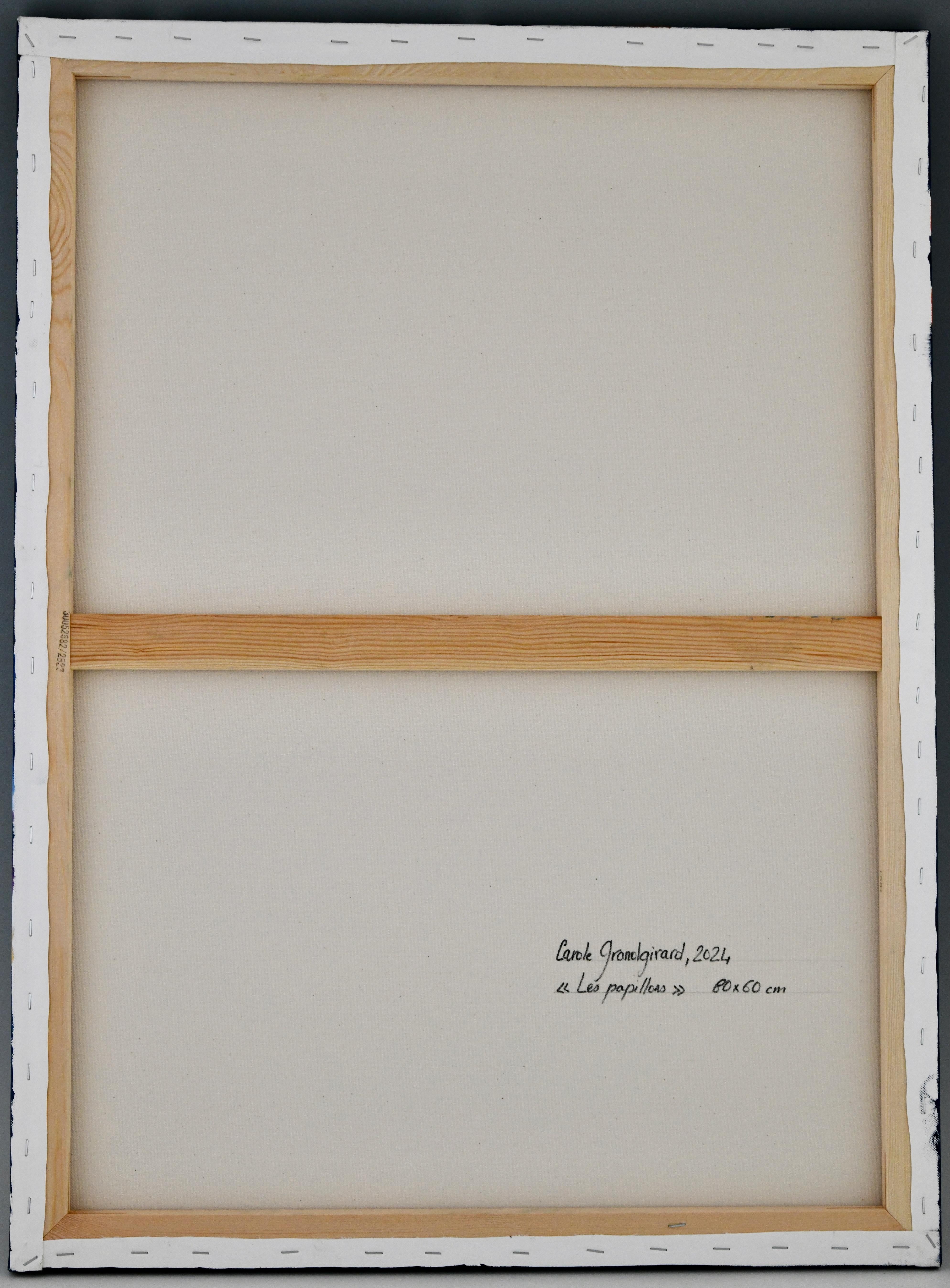 Pintar mariposas LES PAPILLONS de Carole Grandgirard, Francia 2024. Moderno en venta