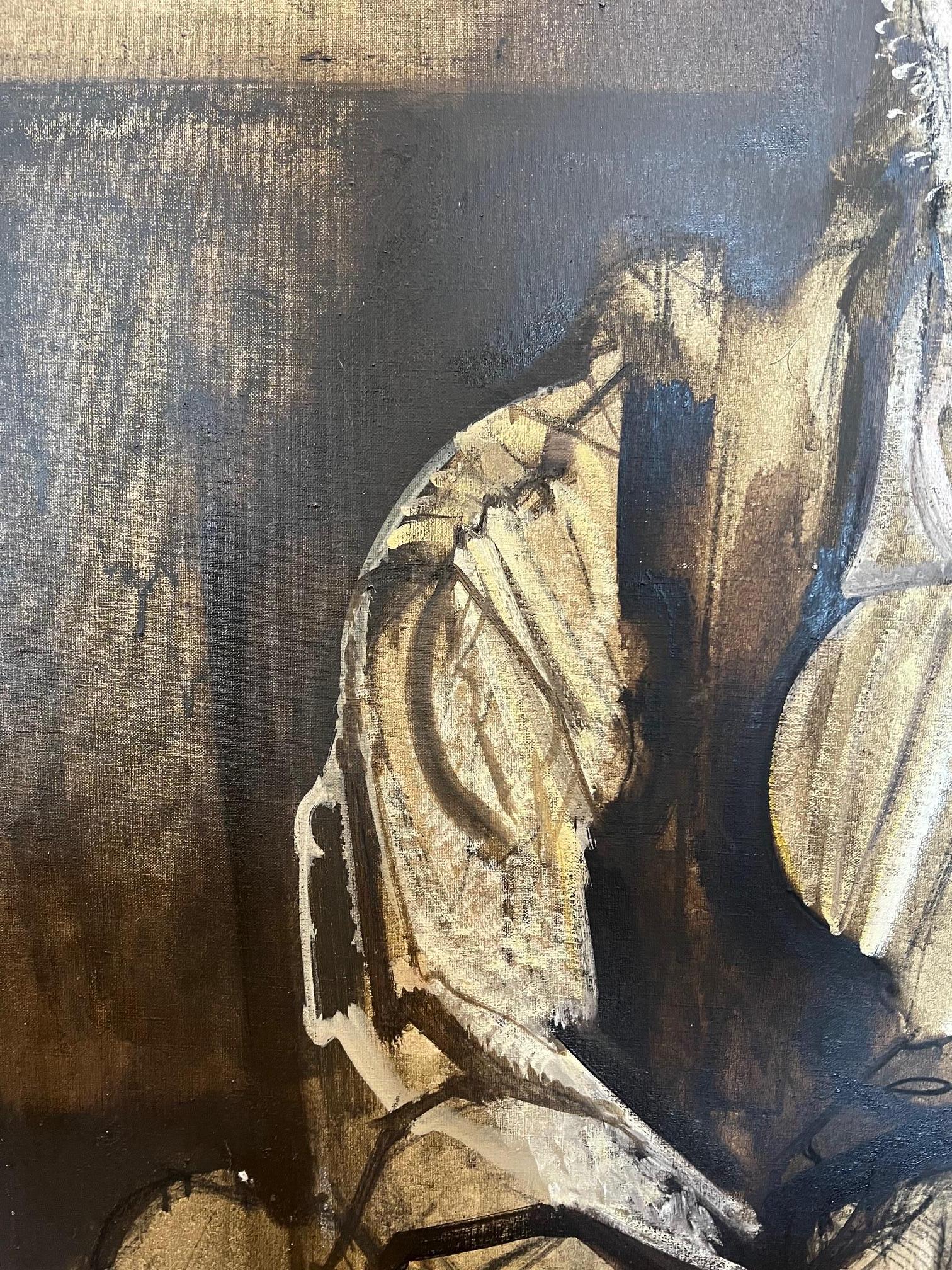 Painting by Alvaro Delgado In Good Condition For Sale In Houston, TX