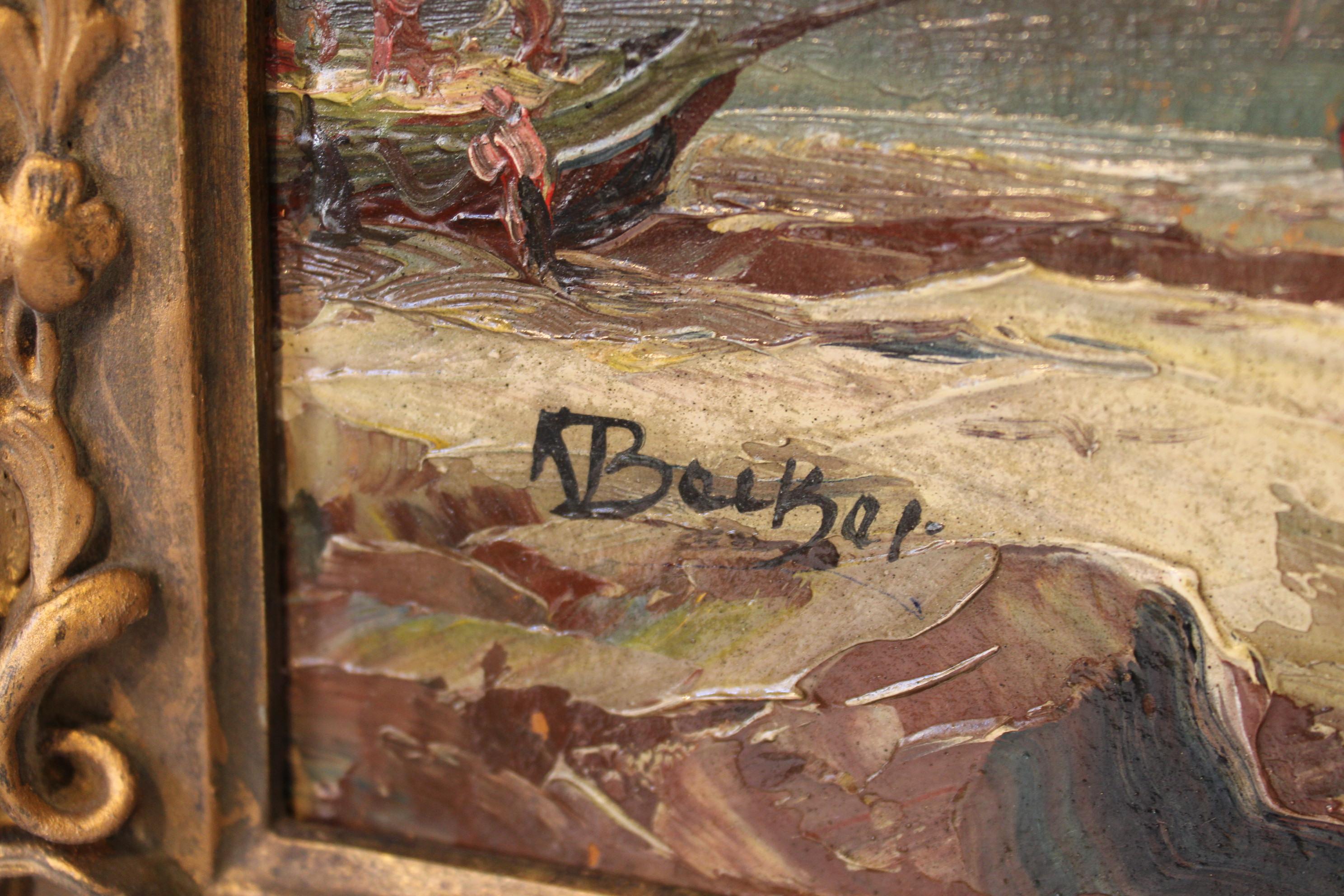 Pintura de August Becker en venta 1