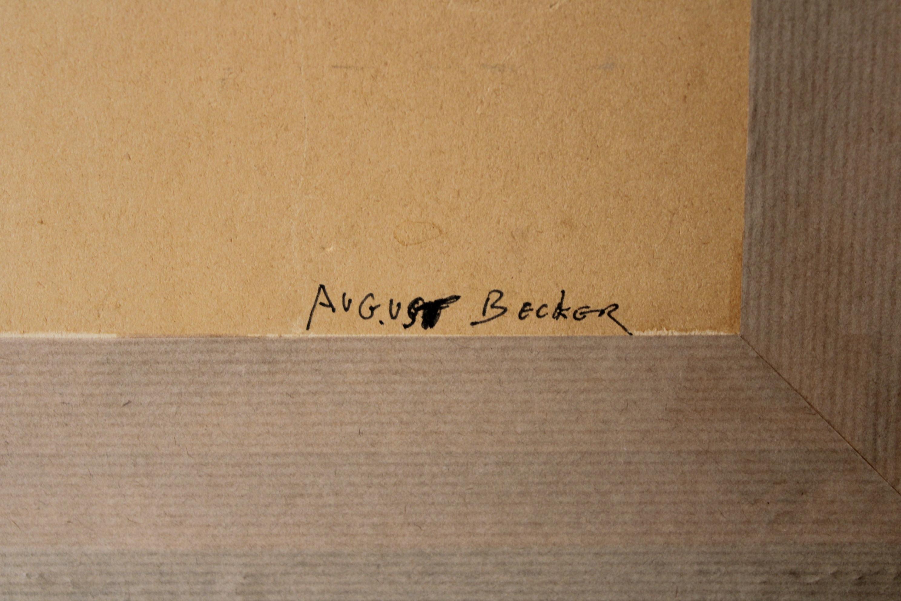 Pintura de August Becker en venta 2