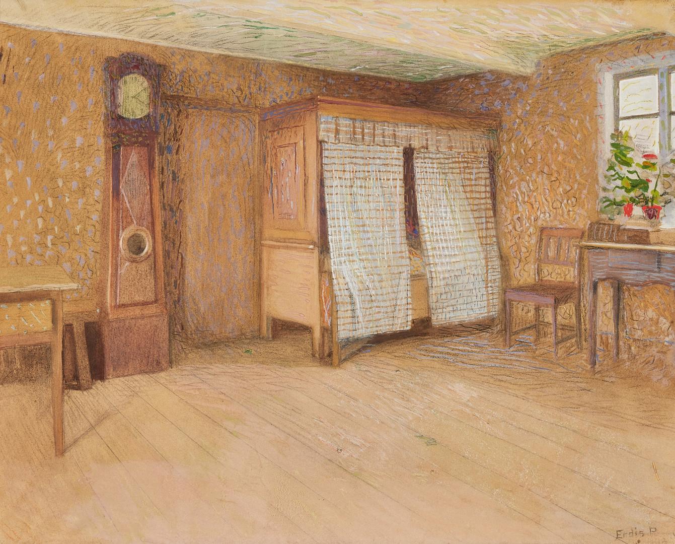 Swedish Painting by Endis Bergström, 