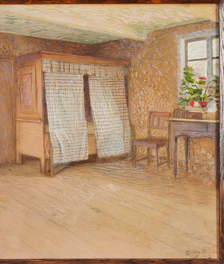 Painting by Endis Bergström, 