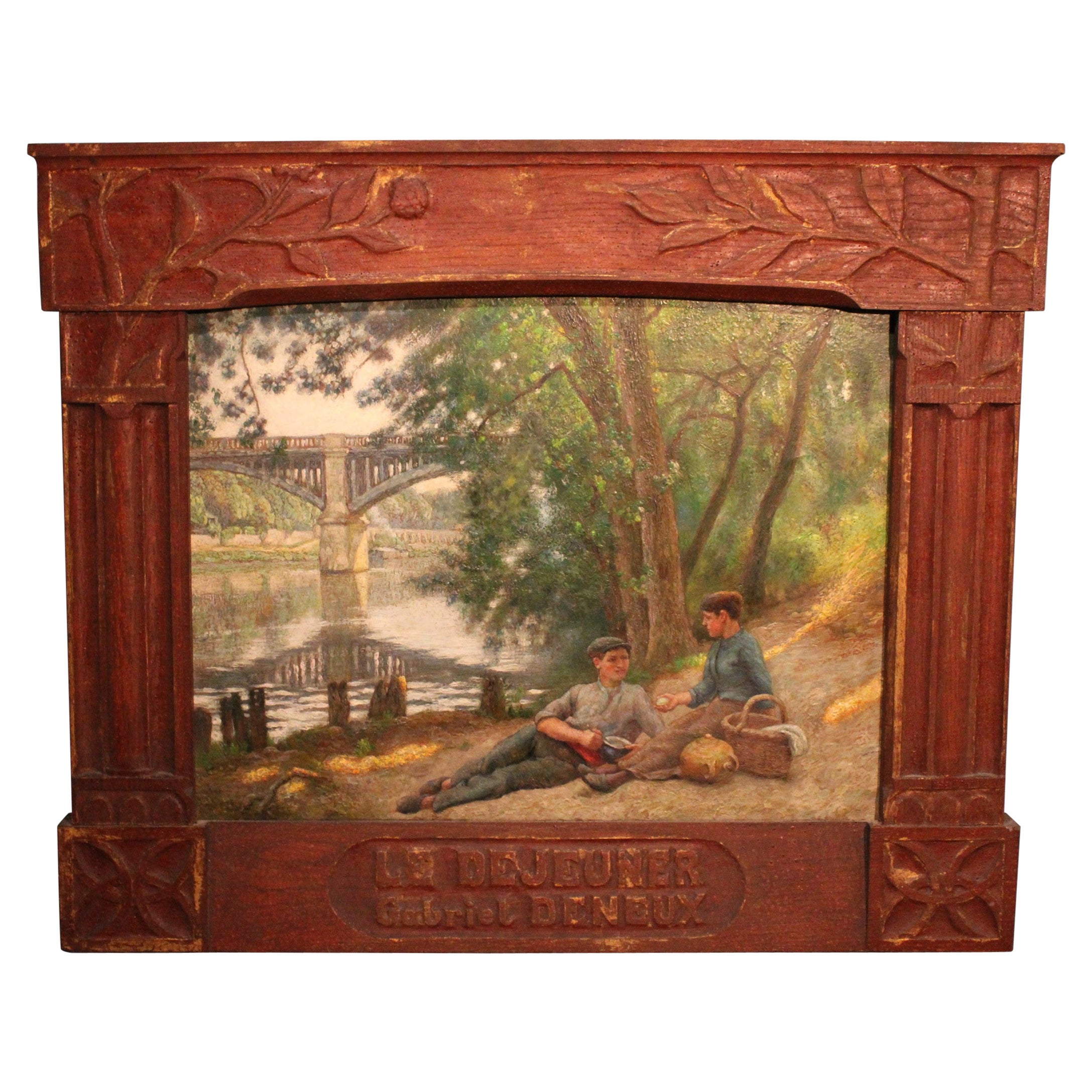 Peinture de Gabriel Deneux en vente
