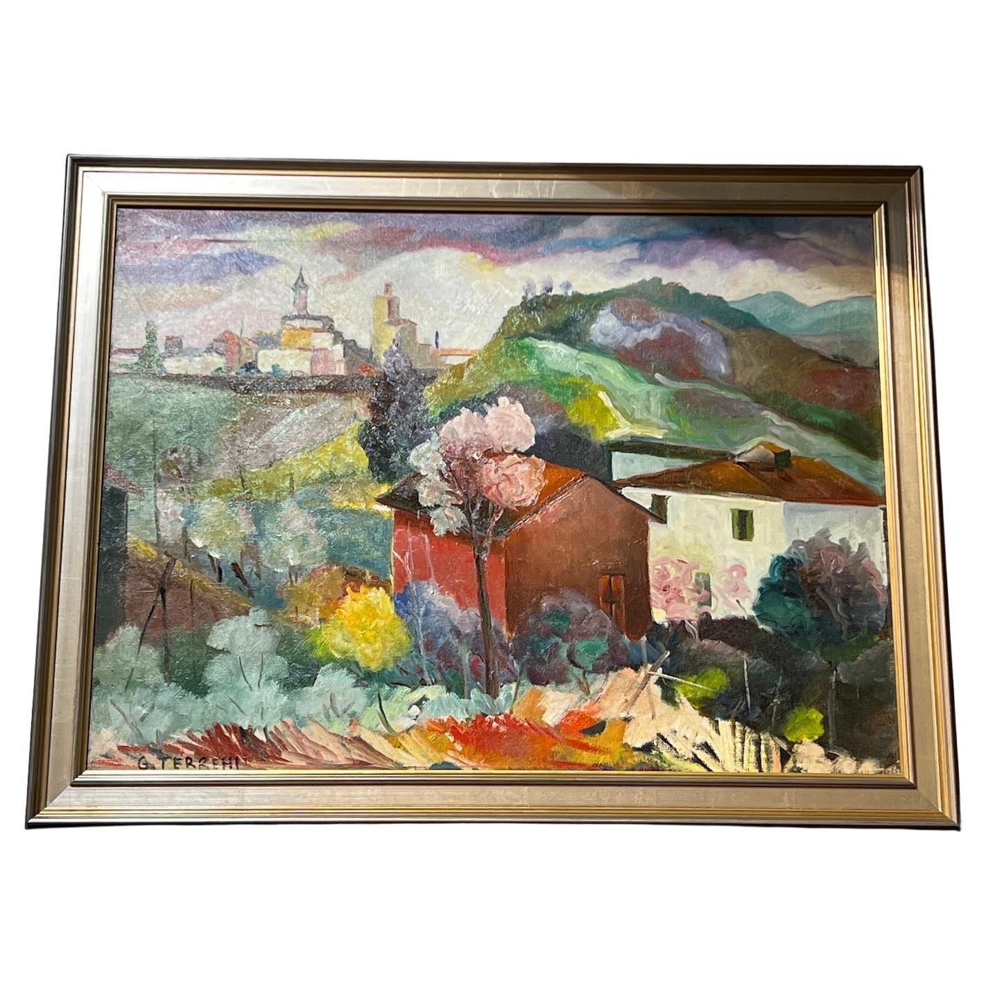 Painting by Gino Terreni