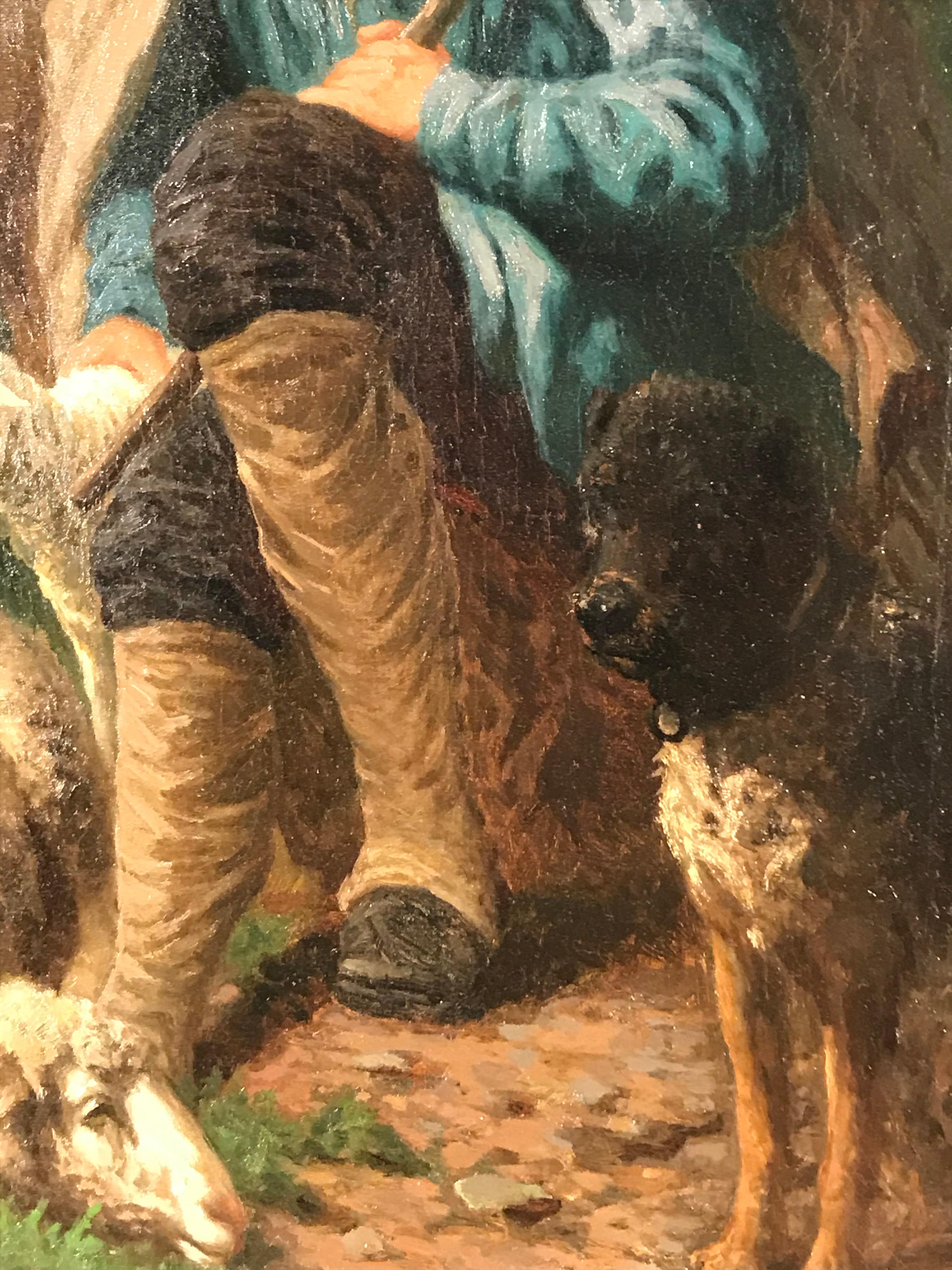 Francese Pittura di Guillaume Wintz in vendita