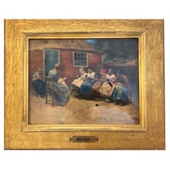 Painting by Hendrick Kever