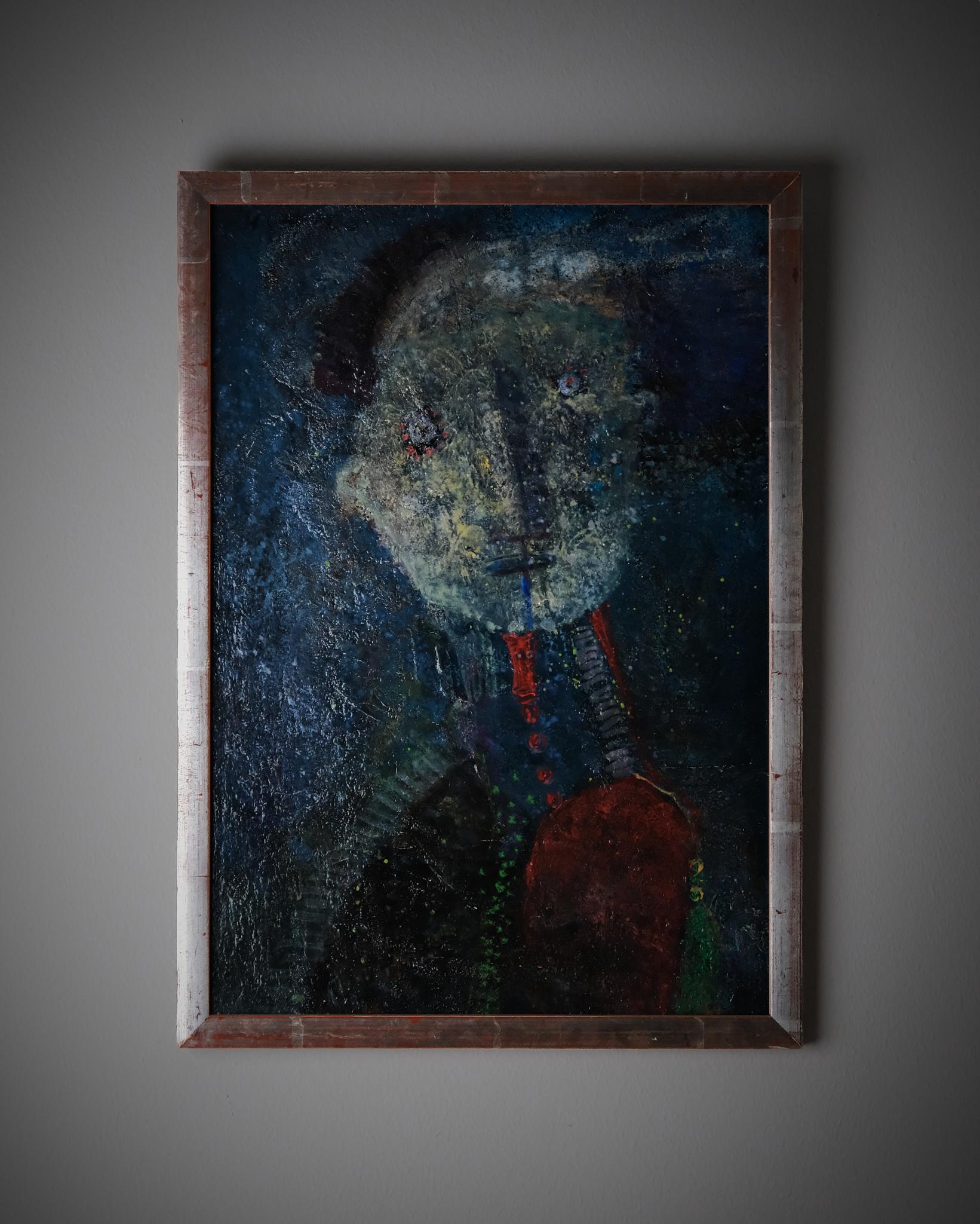 Gemälde von Henri Sert, Schweden, Mitte des 20. Jahrhunderts (Skandinavische Moderne) im Angebot