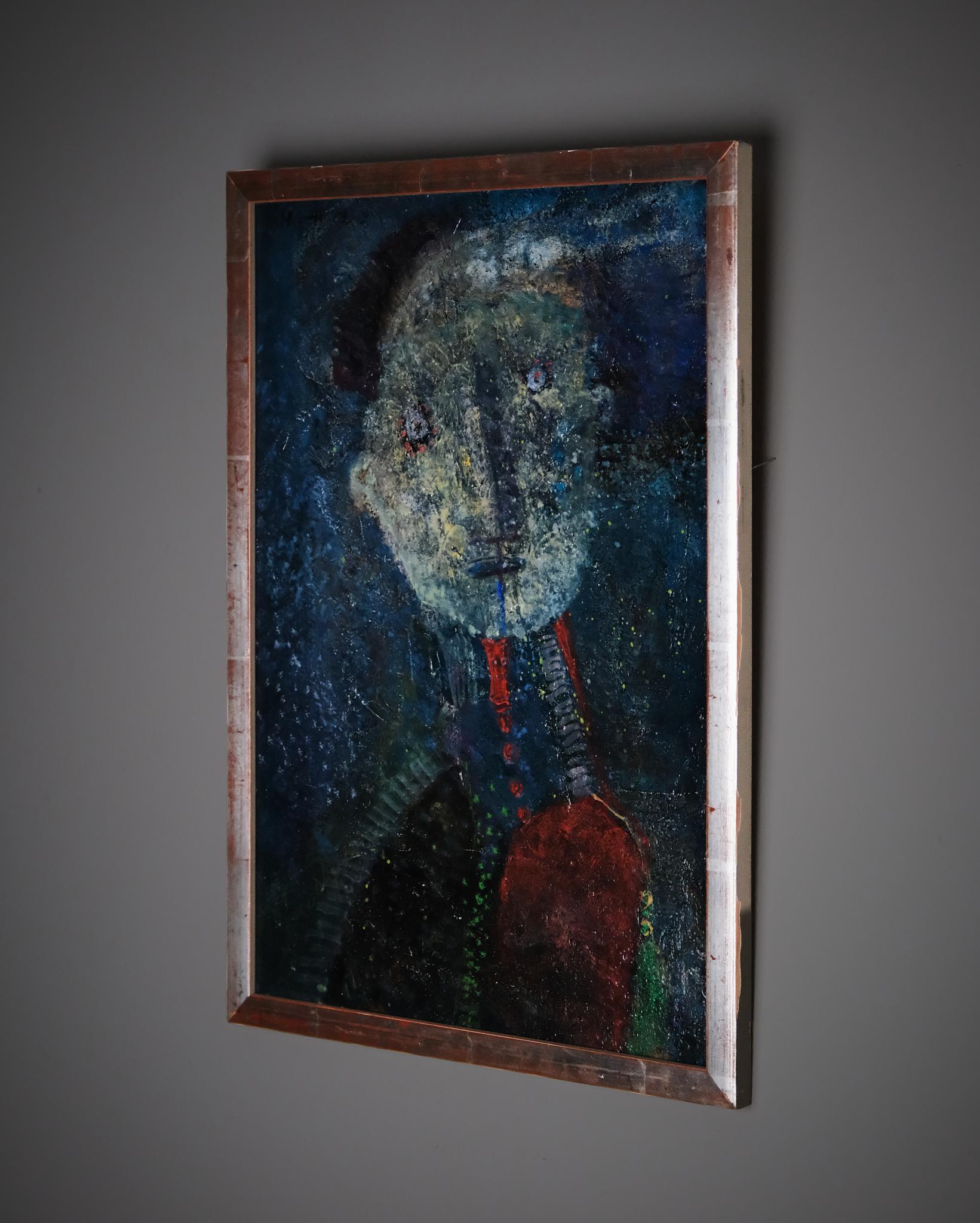 Gemälde von Henri Sert, Schweden, Mitte des 20. Jahrhunderts (Schwedisch) im Angebot