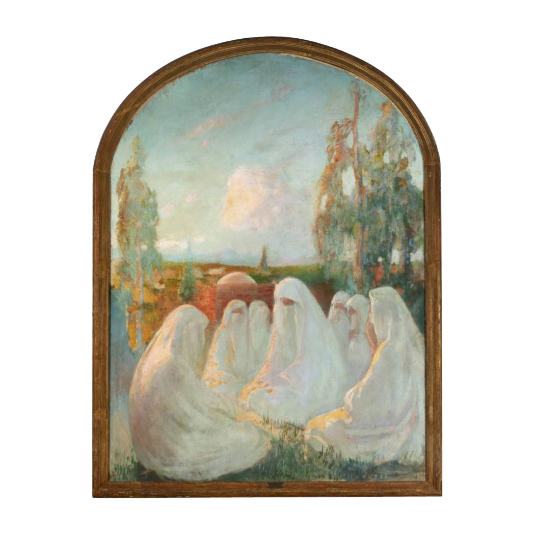Painting by JOSÉ FELIPE ABÁRZUZA RODRÍGUEZ DE ARIAS (Cádiz, 1871-Puerto Real