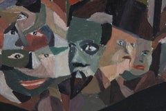 Painting by Kai Christensen, Malmo, 1960
