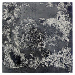 Peinture de Linu Enache, résine et huile sur toile, 2009