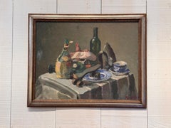 Painting by Mark Farmer "Ballet Shoes"