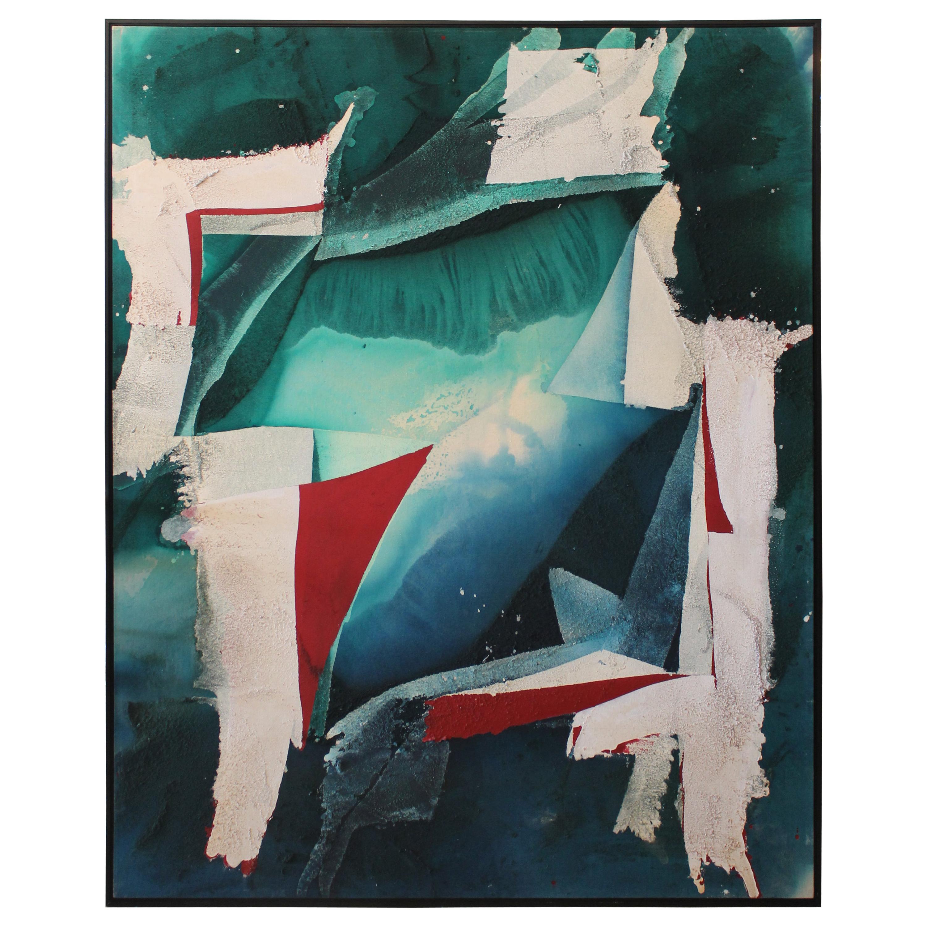 Pittura astratta di Michael Ashcraft, intitolata Pleiade, 1989