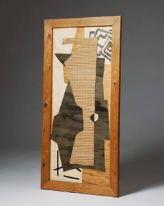 Painting by Mogens Andersen, Denmark, 1954